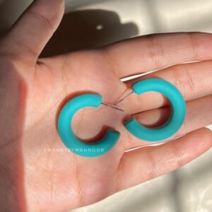 Teal Hoops