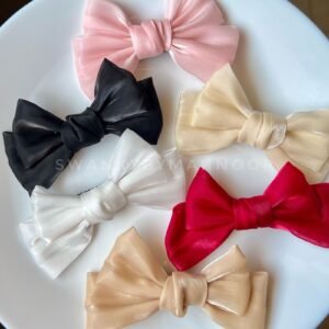 Blush Silk Bow (small)