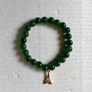 Emerald Charm Bracelet