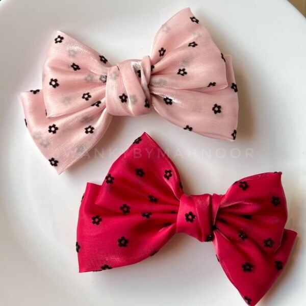Dusty Silk Bow