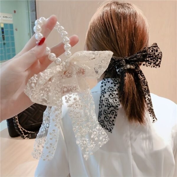 Pearl Bow Tie
