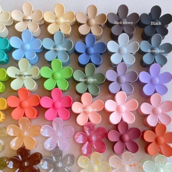 Flower Claw Clip - Image 6