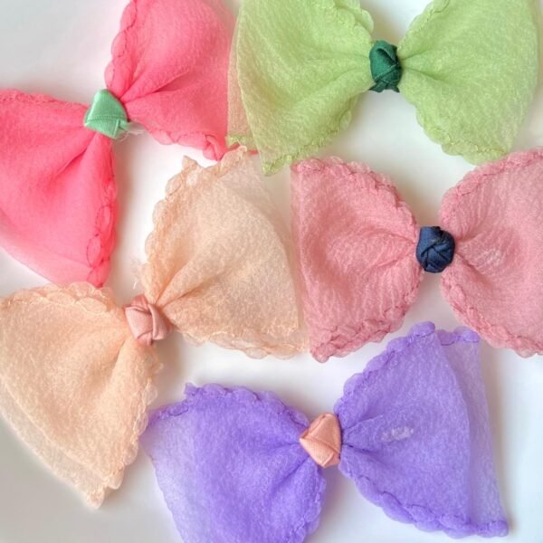 Rose Hair Bow - Image 2