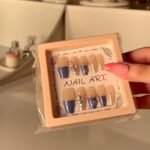French Blue Nail Set