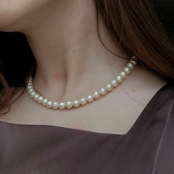 Orchid Pearl Necklace - Image 3