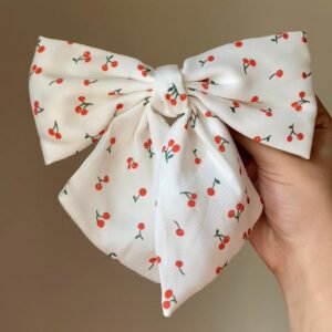 White Cherry Bow