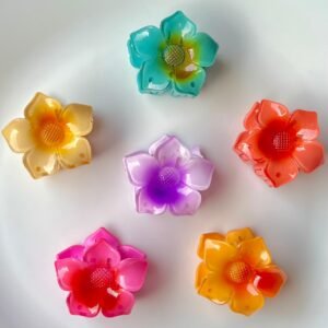 Flower Claw Clip