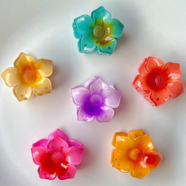 Flower Claw Clip