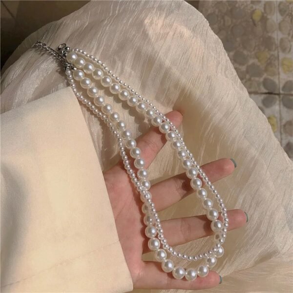 Serenity Pearl Necklace - Image 3