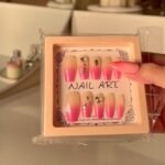Candy Pink Nail Set