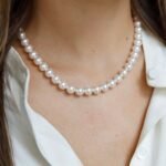 Orchid Pearl Necklace