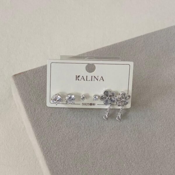 Selene Diamanté Studs - Image 2