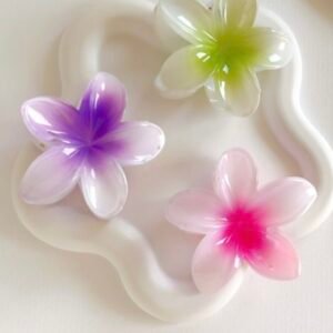 Lotus Claw Clip