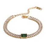 Emerald Tennis Bracelet
