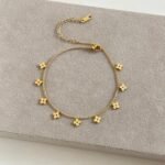 Clover Anklet