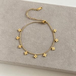 Clover Anklet
